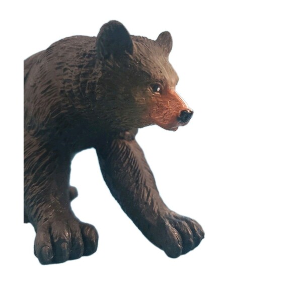 Vintage Black Bear Realistic Figure Cake Topper Standing K & M International - Picture 5 of 16